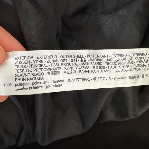 ZARA Super Soft Teddy Jacket Black Size XL VGUC - Picture 3 of 4